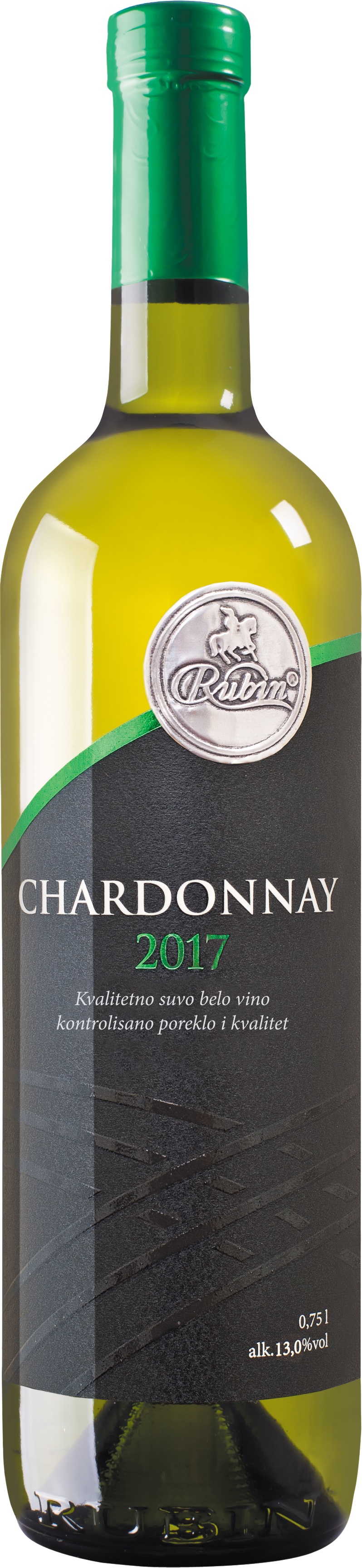 Slika za Bijelo vino Chardonnay   Rubin   0.75l