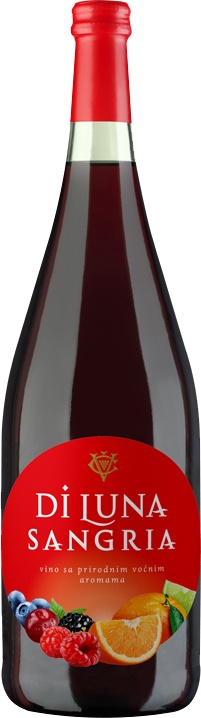 Slika za Aromatizovano crveno vino Di Luna Sangria 1l