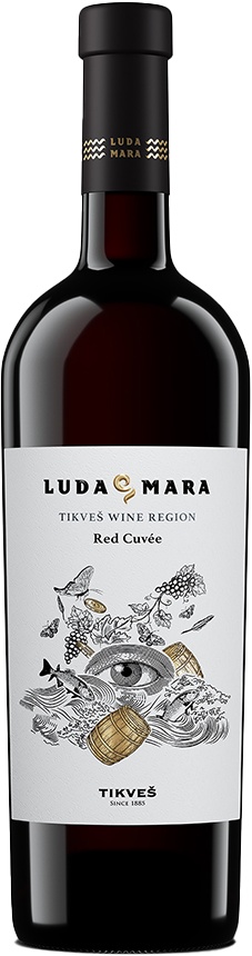 Slika za Vino crveno Luda Mara Tikveš 0,75l