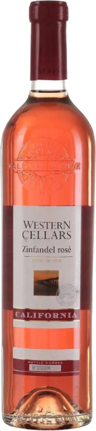 Slika za Vino roze Western Cellars white Zinfandel 0,75l