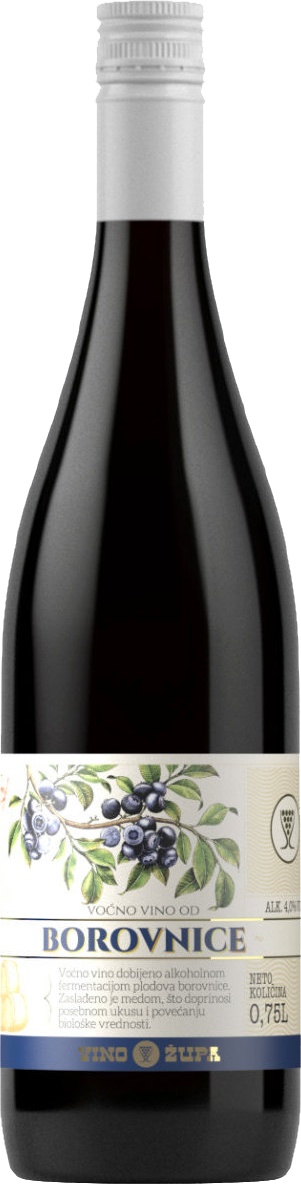 Slika za Voćno vino borovnica vinarija Župa 0,75l