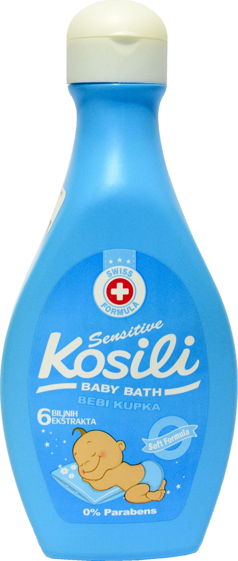 Slika za Kupka za bebe Kosili plava 400 ml