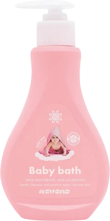 Slika za Kupka za bebe Nevena roze 200 ml