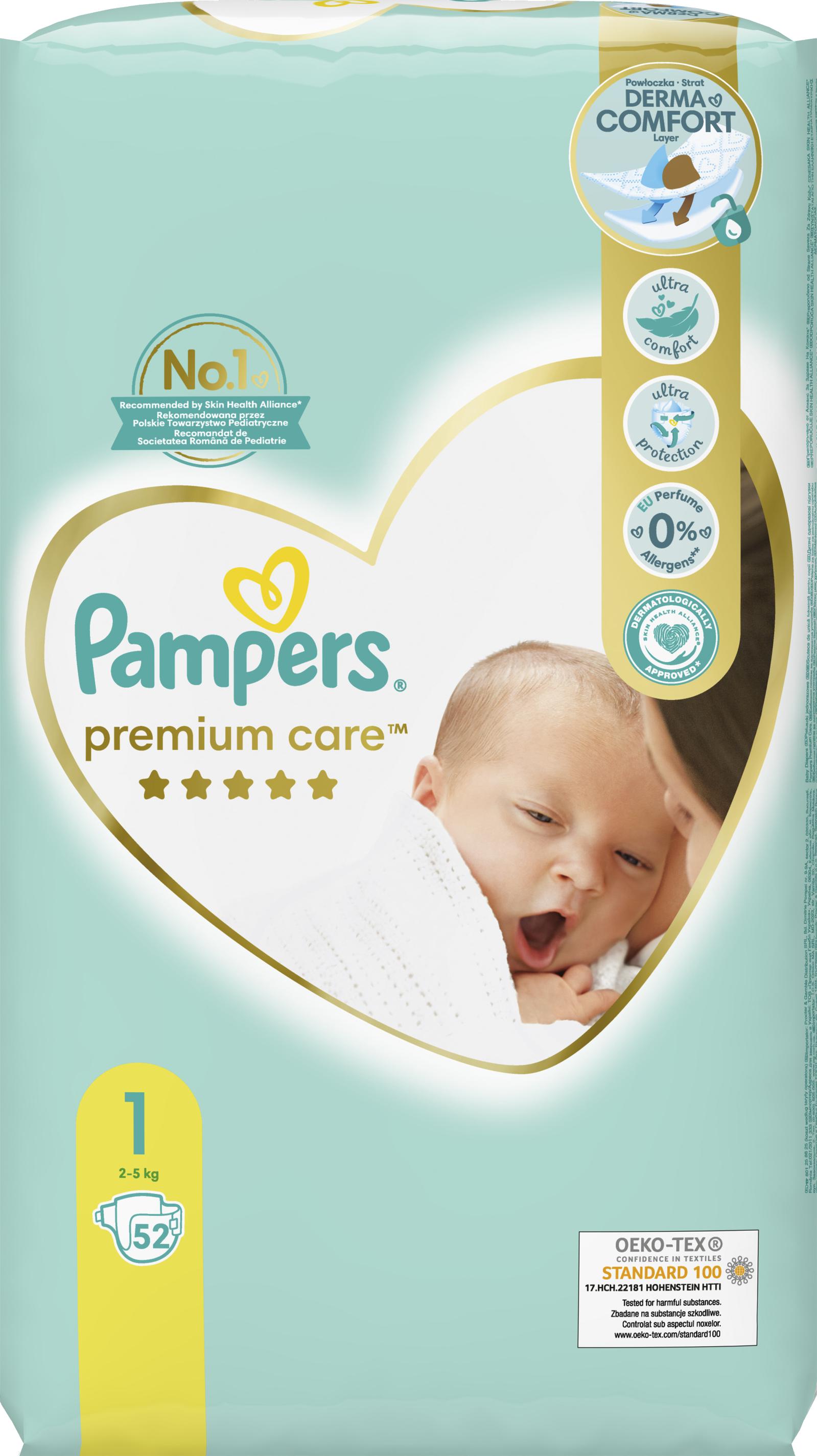 Slika za Pelene Pampers  premium  1 new born (54)
