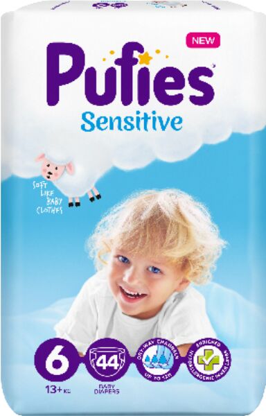 Slika za Pelene Pufies 6 Sensitive  Junior