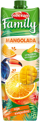 Slika za Sok Nectar family mangolada 1l