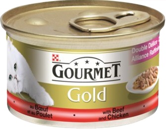 Slika za Hrana za pse Gourmet govedina i piletina 85g