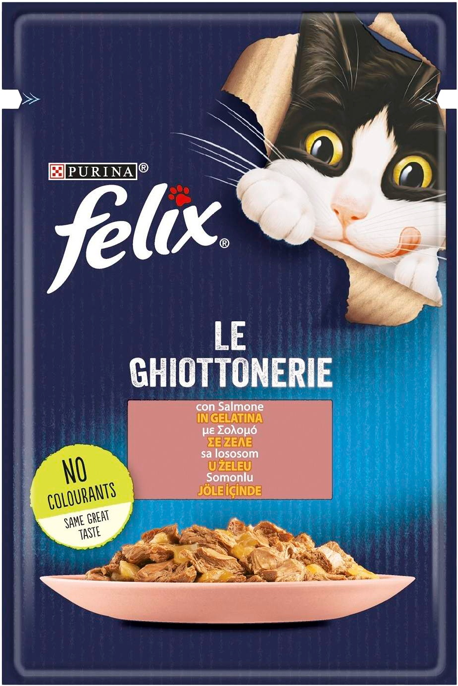 Slika za Hrana za mačke Felix losos pouch 80g