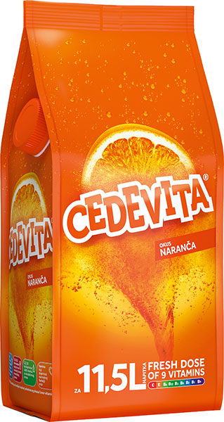 Slika za Instant napitak Cedevita pomorandža 900 g