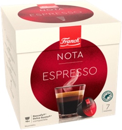 Slika za Kafe kapsule Franck nota espresso 16/1