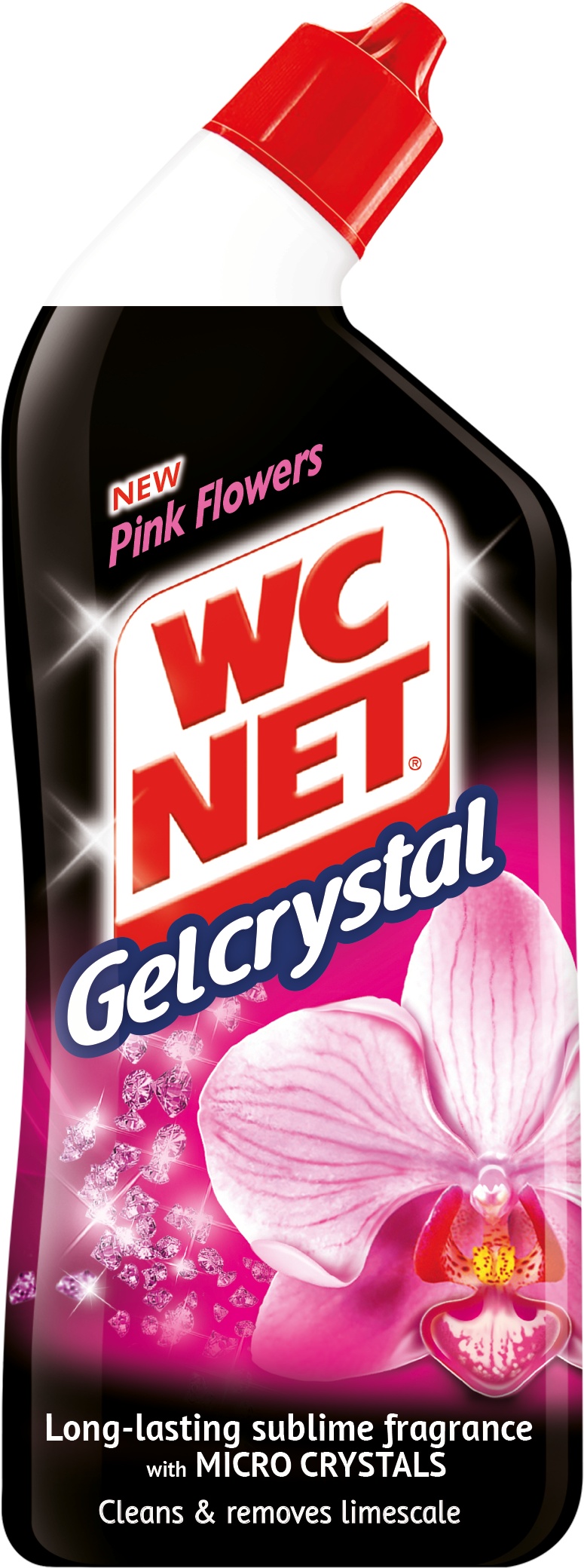 Slika za Wc net Cristal gel pink flovers 750ml