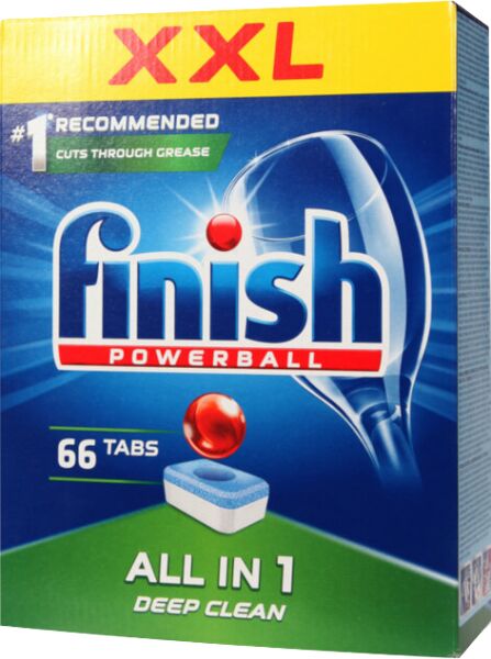 Slika za Tablete Finish all in 1 za mašinsko pranje sudova 66kom.