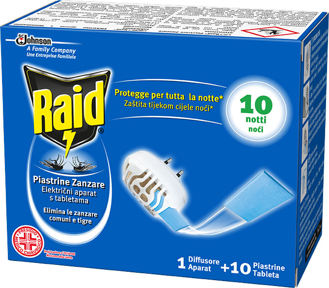 Slika za Insekticid Raid aparat za komarce sa tabletama