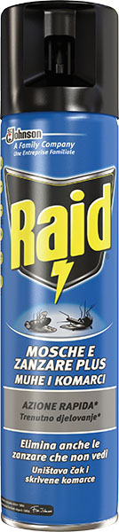 Slika za Insekticid Raid sprej protiv letećih insekata
