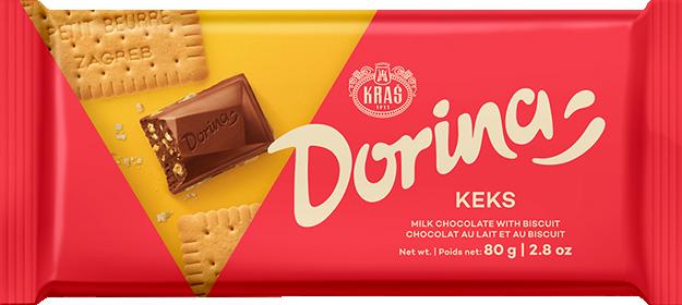 Slika za Čokolada Dorina sa keksom 80g