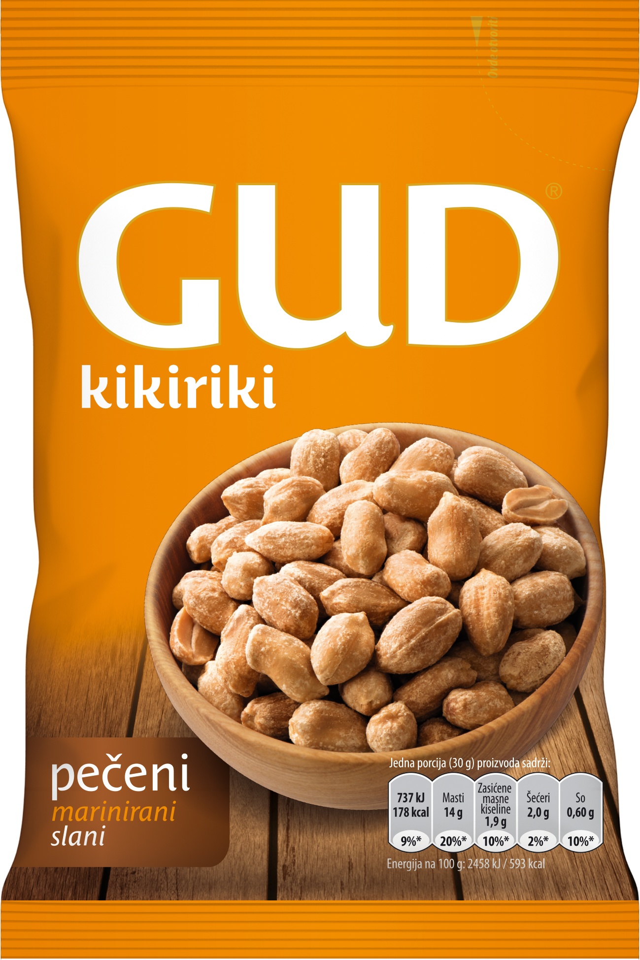 Slika za Kikiriki Gud pečeni slani 80g