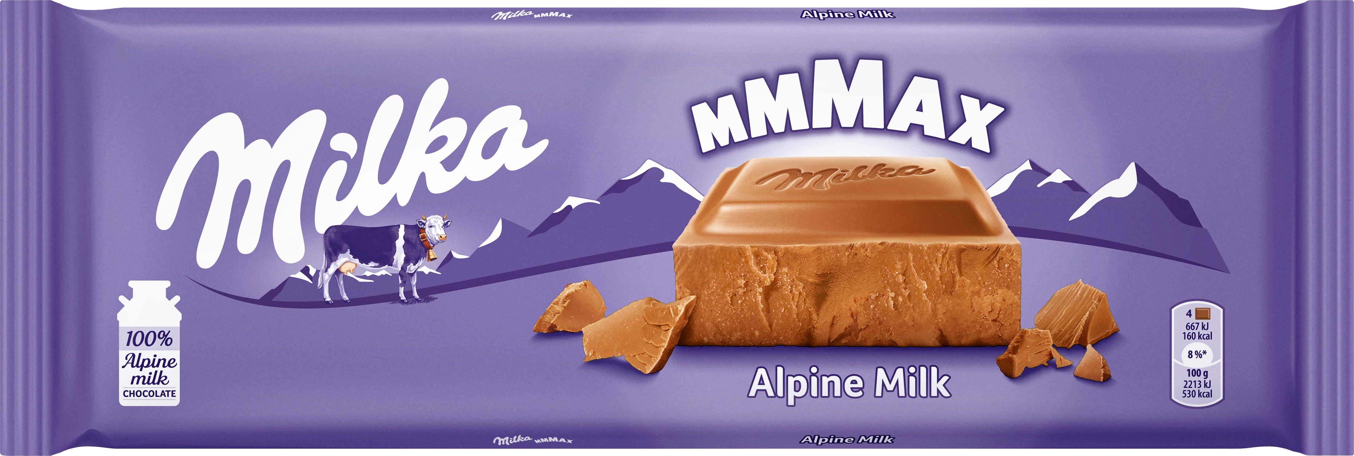 Slika za Čokolada Milka Alpine   milk 270g