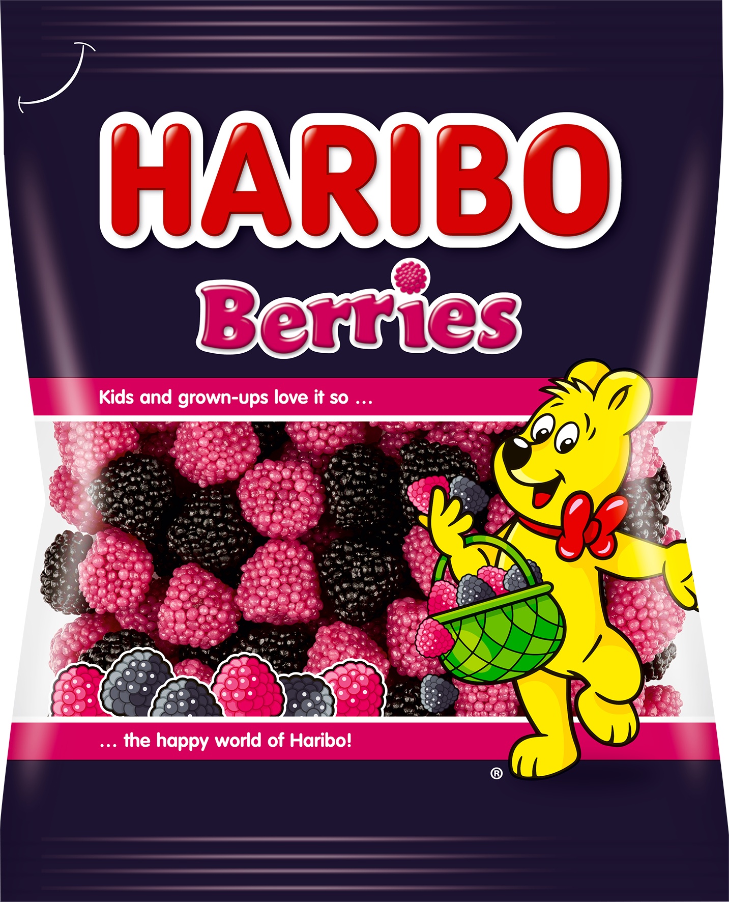 Slika za Haribo Berries maline i kupine 100g