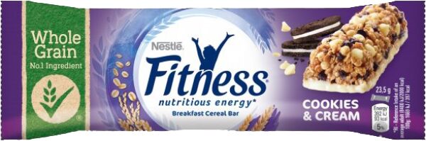 Slika za Nestle Bar Nesquik Cereal,fitness cookie cream 25g