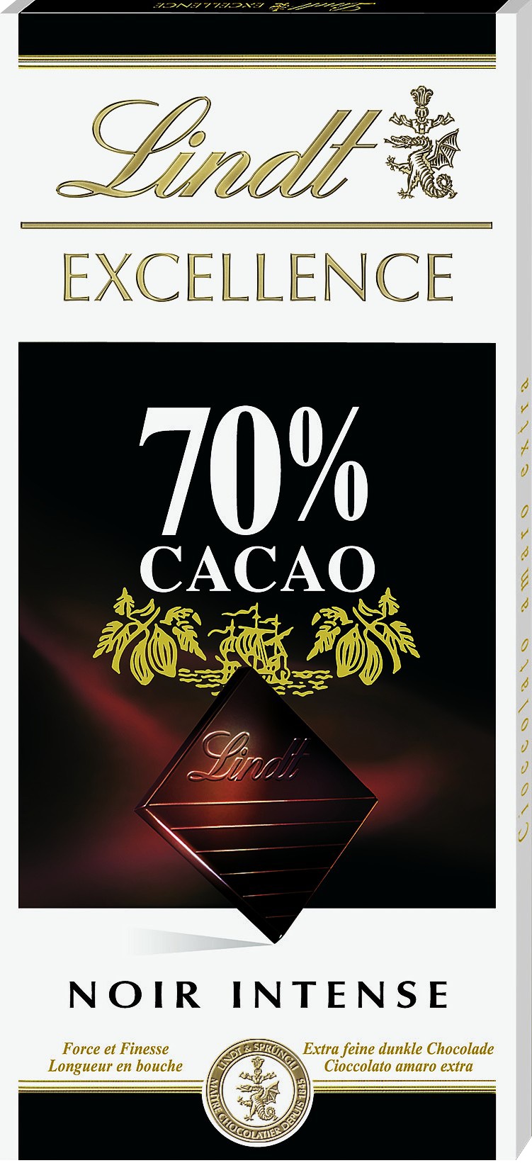 Slika za Čokolada Lindt Excellenc 70% Cacao 100g