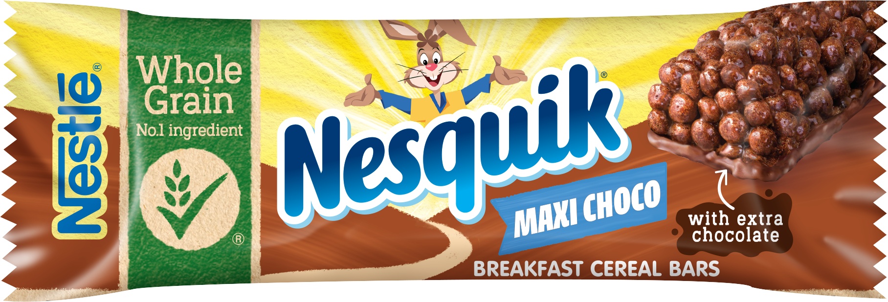 Slika za Nestle Bar Nesquik Maxi čoko cereal 25g