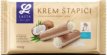 Slika za Krem štapići kokos Lasta 200g