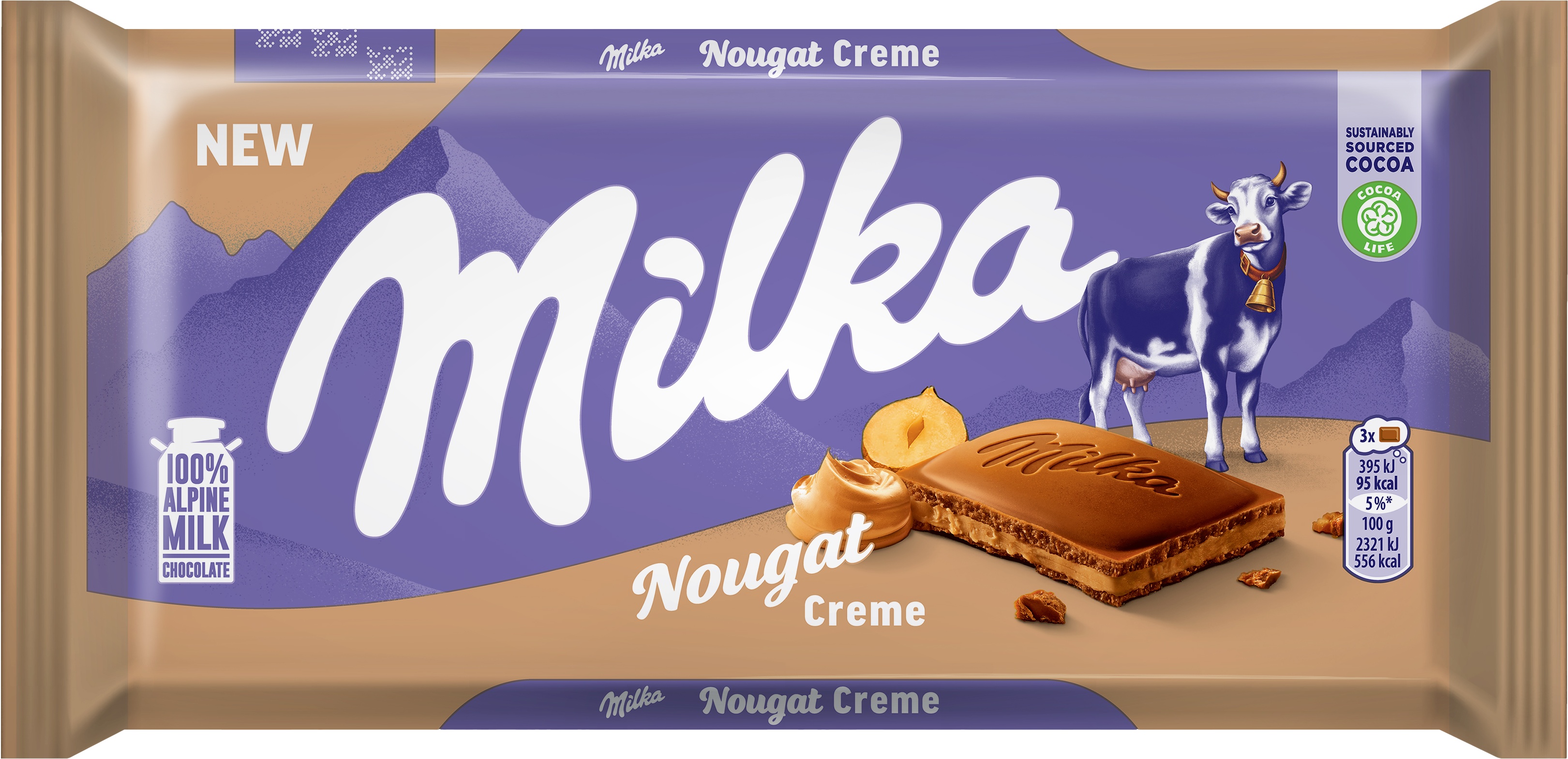 Slika za Čokolada Milka nougat 85g