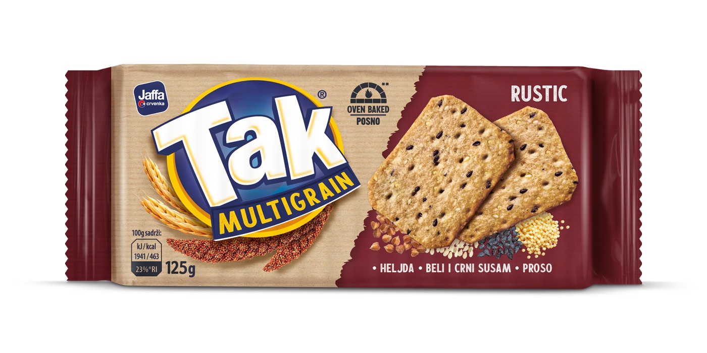 Slika za Jaffa Tak slani kreker Multigrain Rustic 115g