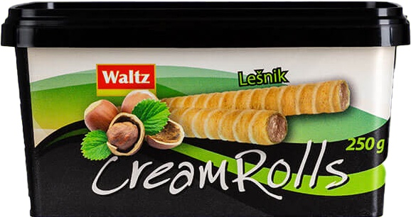 Slika za Cream rolls Waltz 250g