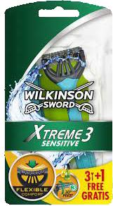 Slika za Wilkinson Xtreme3 Sensitive 3+1's