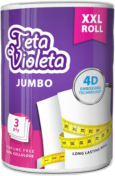 Slika za Ubrusi Violeta Jumbo XXL-3 sloja