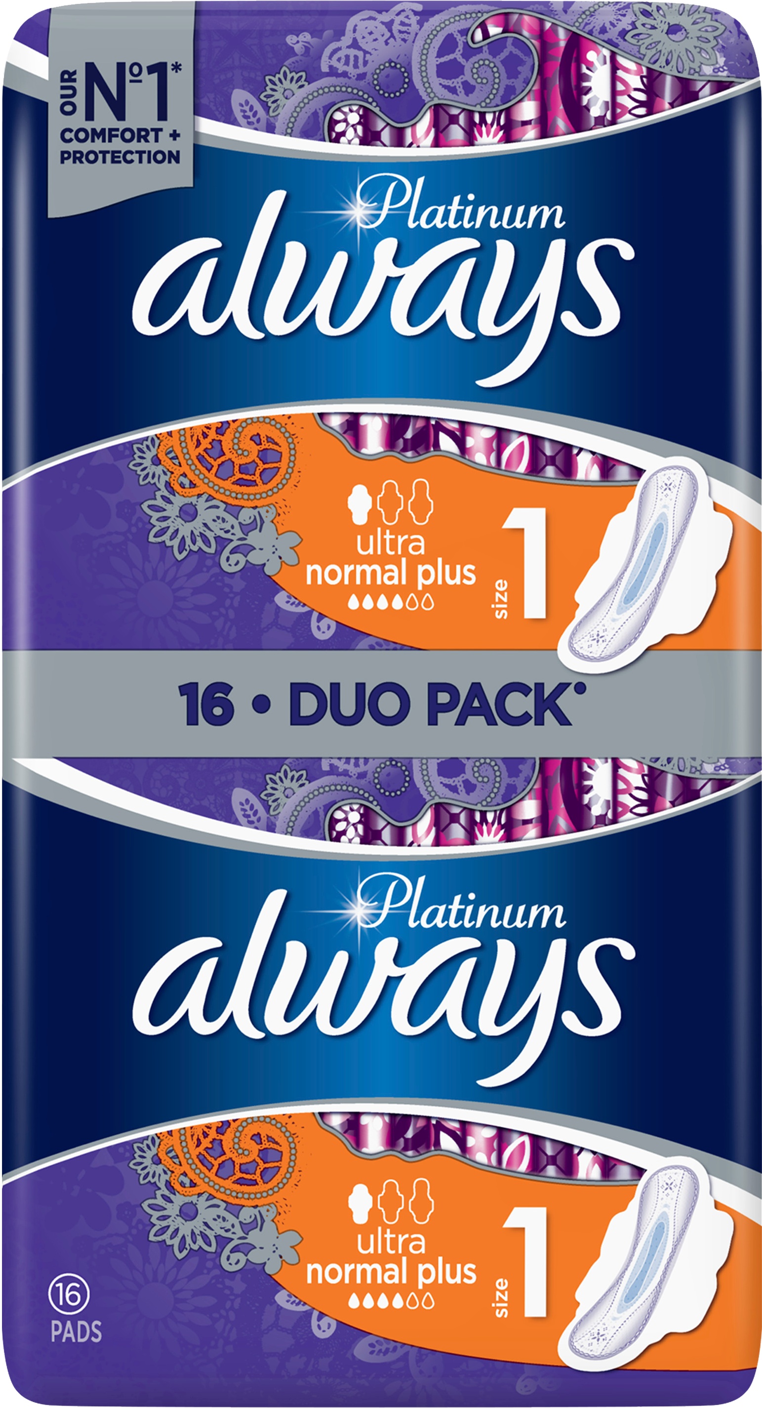 Slika za Ulošci Always platinum normal duo