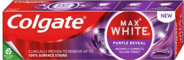 Slika za Pasta za zube Colgate Max Purple Reveal 75ml