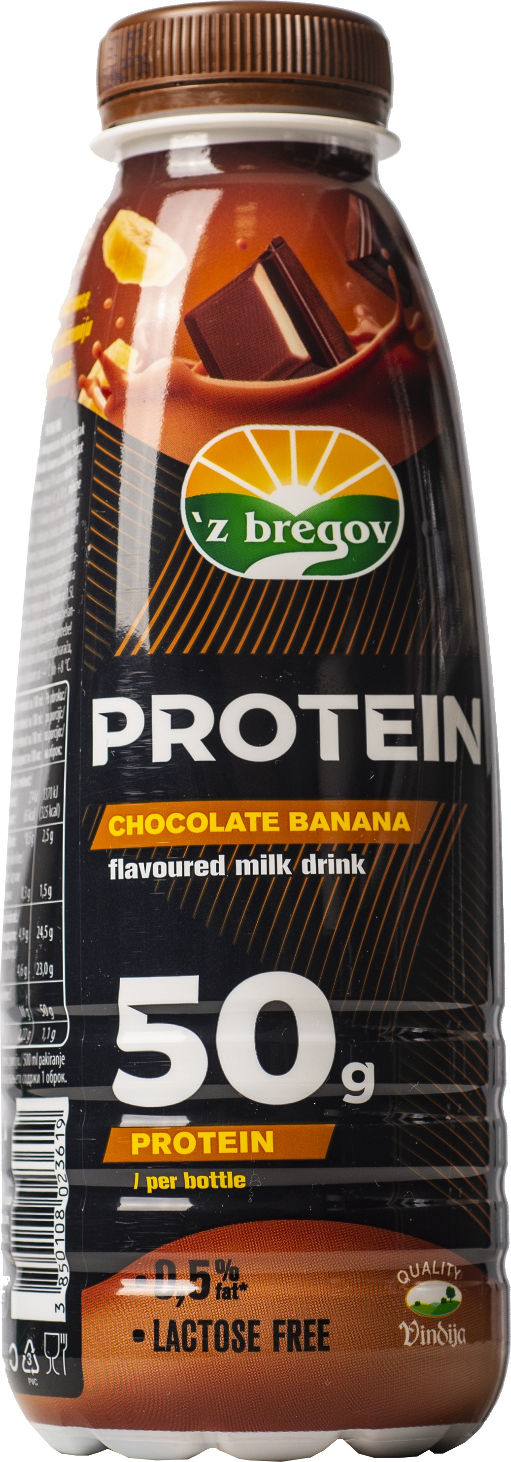 Slika za Proteinski napitak Zbergo čokolada banana 0,5l