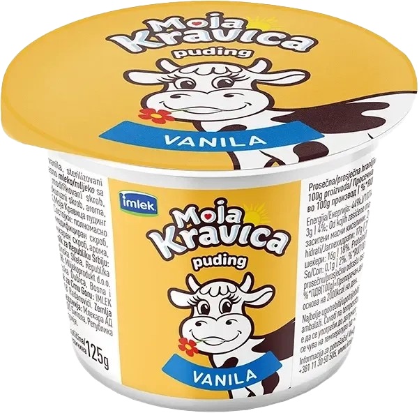 Slika za Puding vanila Moja ktavica 125g