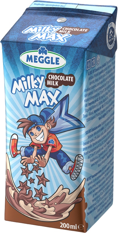 Slika za Čokoladno mlijeko Milky Max Meggle 200ml