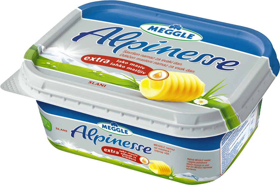 Slika za Meggle maslac Alpinesse slani 250g