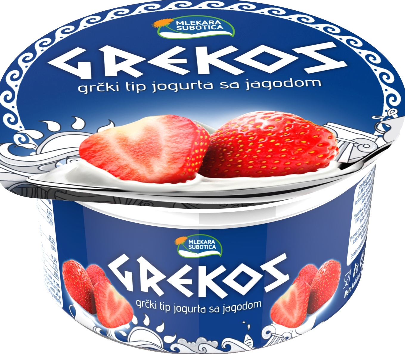 Slika za Voćni jogurt Grekos jagoda 150g