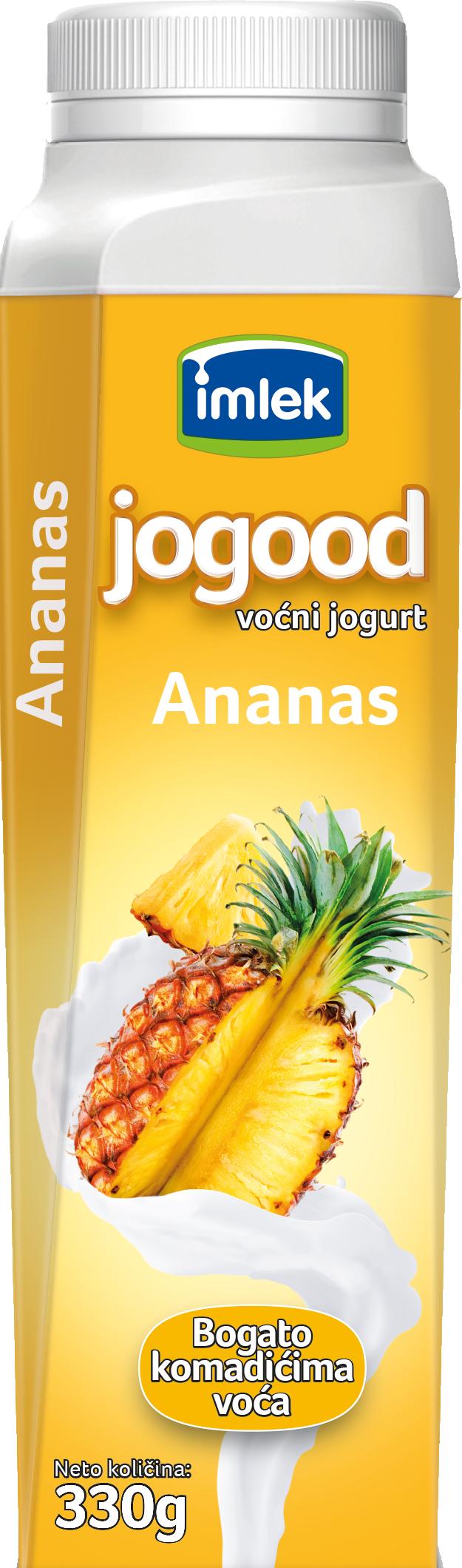 Slika za Voćni jogurt Jogood ananas 330g