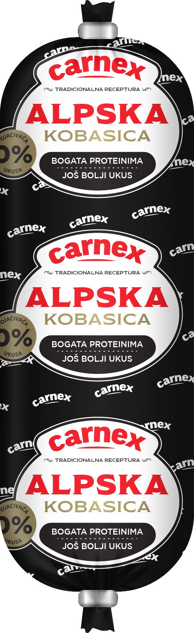 Slika za Alpska kobasica Carnex 1kg