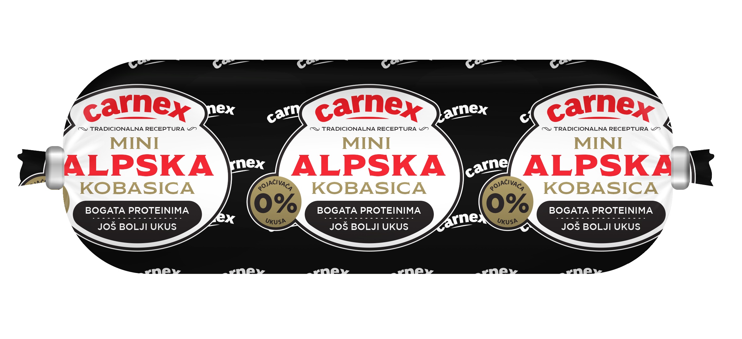 Slika za Alpska kobasica Carnex 350g