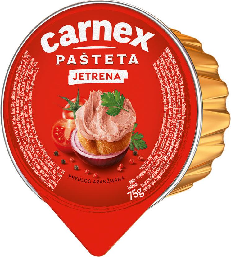 Slika za Jetrena pašteta Carnex 75g
