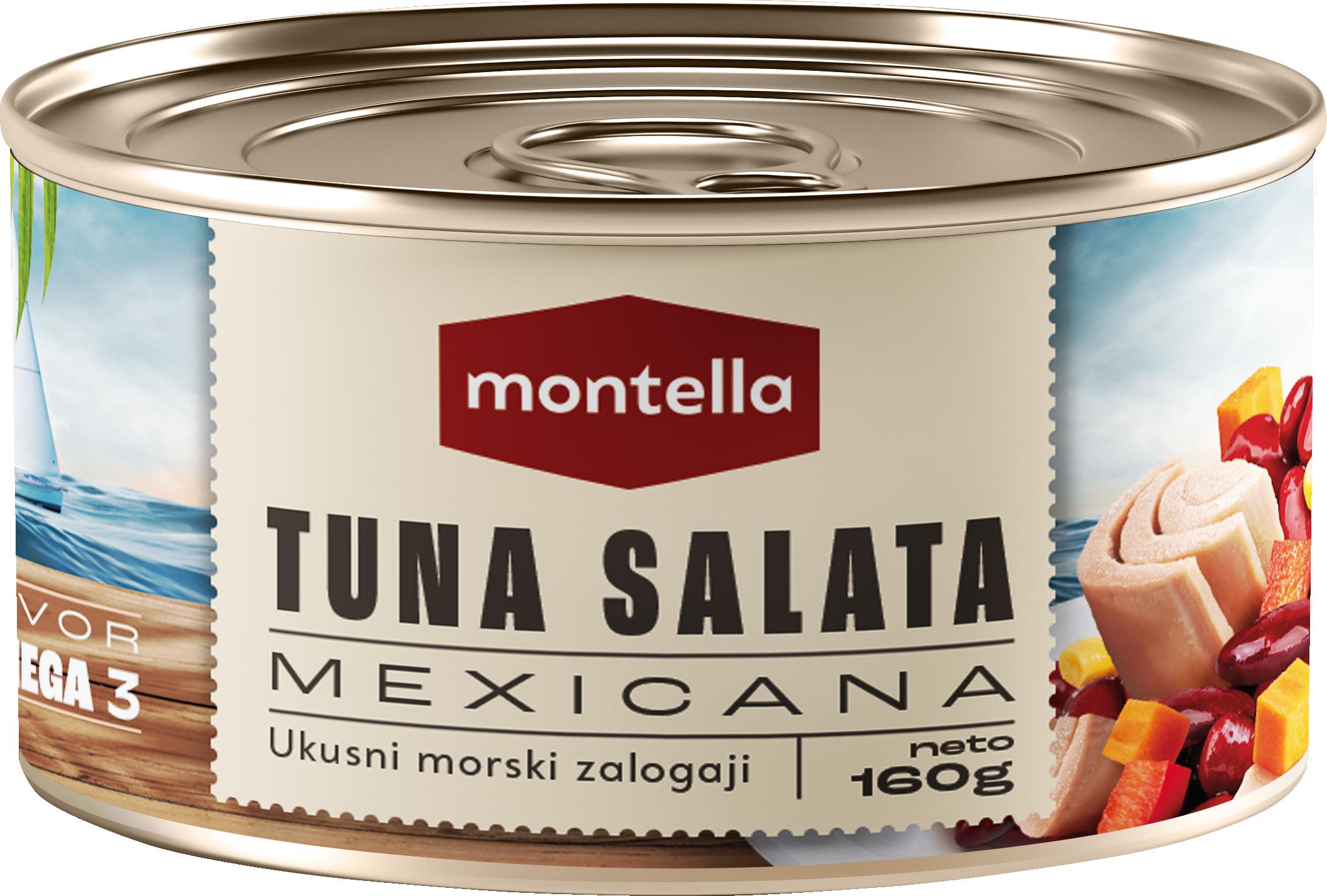 Slika za Tuna salata Montella  Mexicana 160g