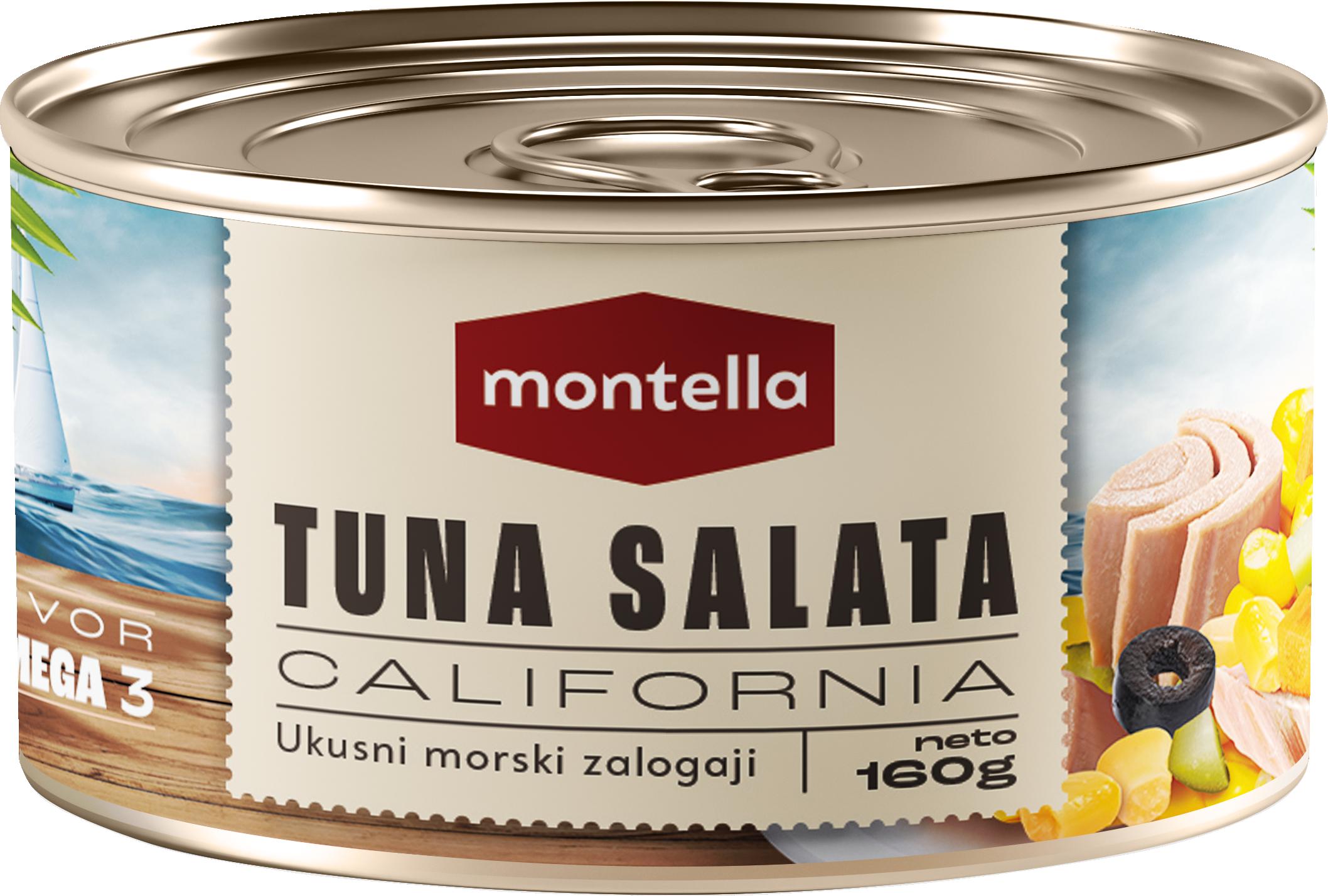 Slika za Tuna salata Montella  California 160g