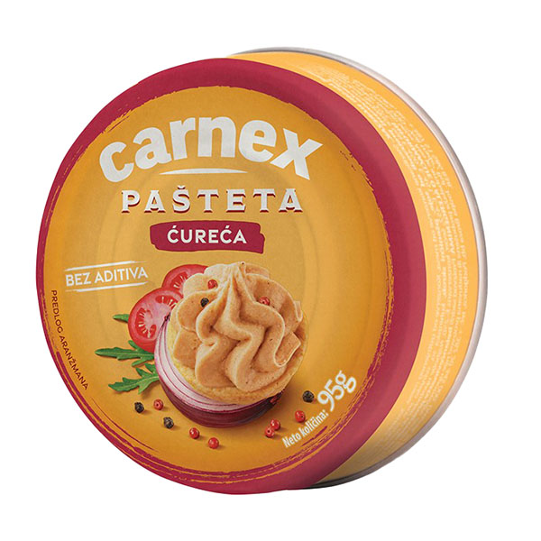 Slika za Pašteta ćureća Carnex 95g
