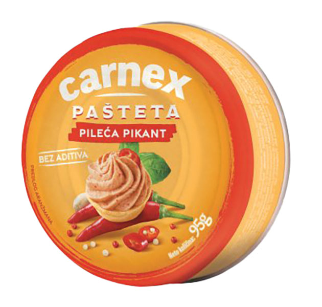 Slika za Pileća pikant pašteta Carnex 95g