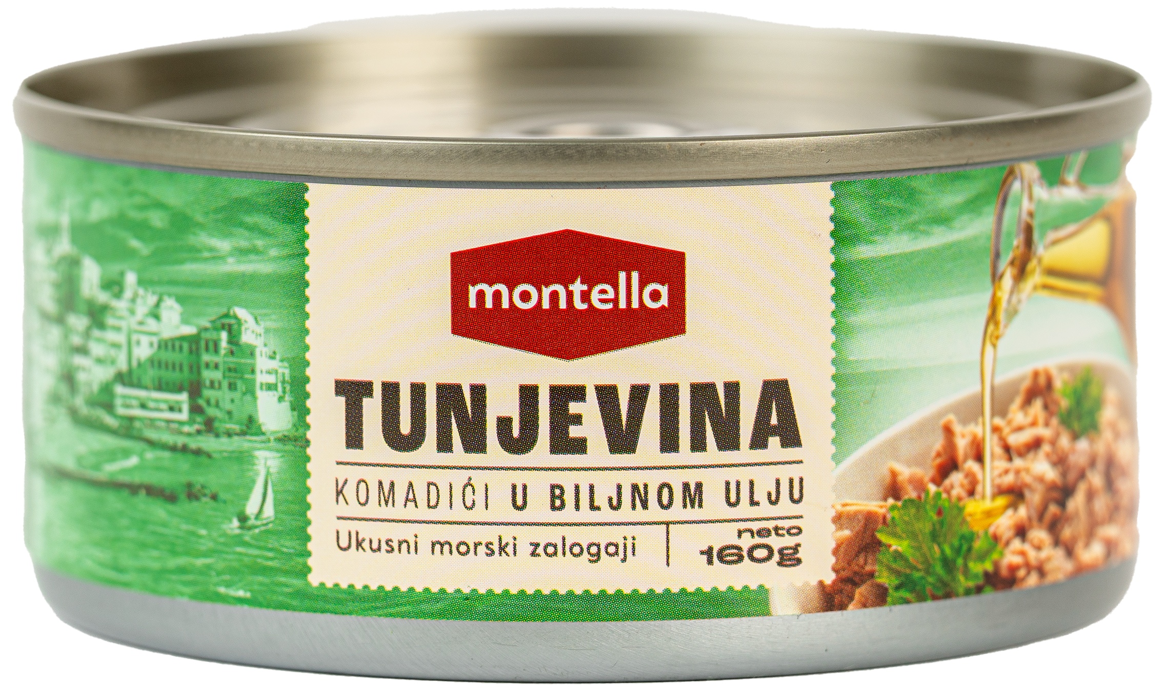 Slika za Tunjevina Montella komadići u biljnom ulju 160g