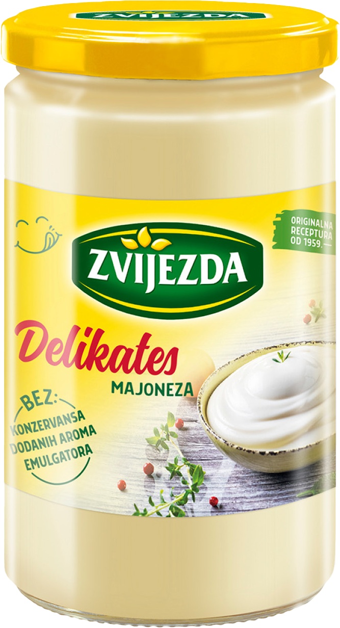 Slika za Majonez Zvijezda tradicionalni 630g