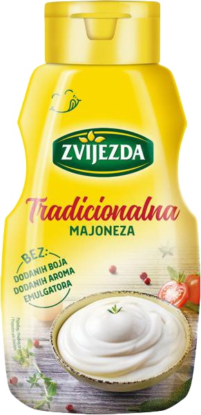 Slika za Majonez Zvijezda tradicionalni 400g