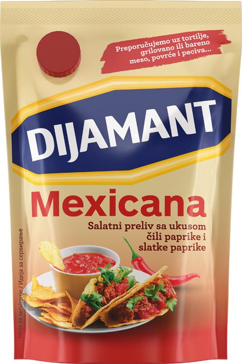 Slika za Salatni preliv Dijamant mexicana 300g